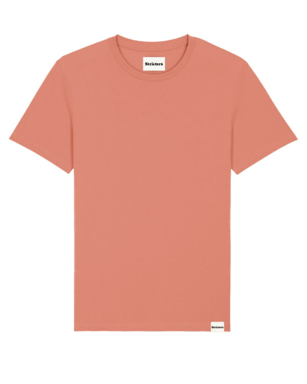 Sustainable t-shirt red clay