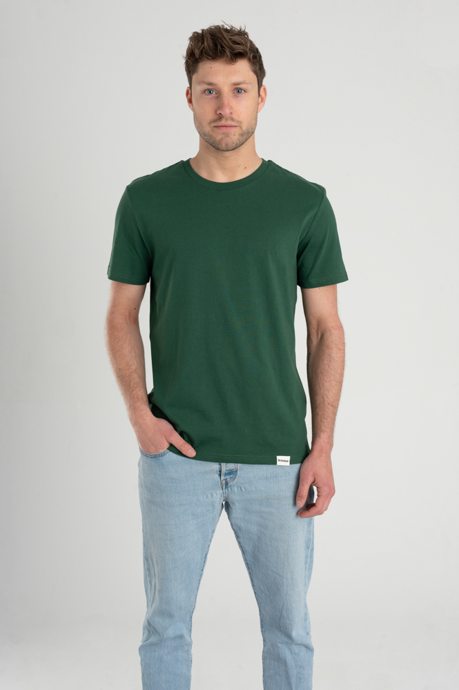 basic groen t shirt