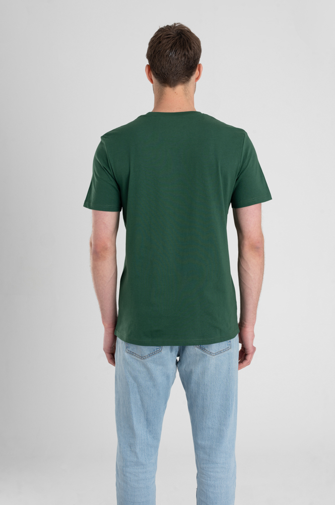basic groen t shirt