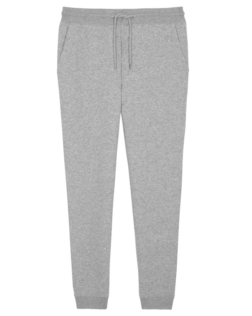 Grijze joggingsbroek voorkant