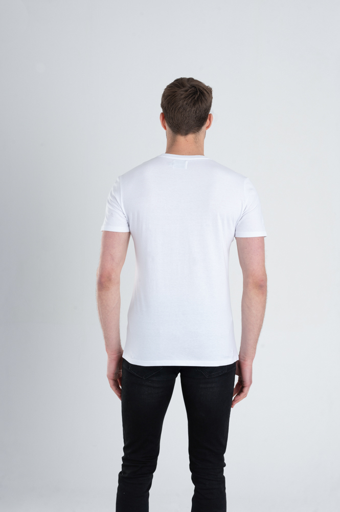 3-Pack Organic Slim-fit T-shirts White 