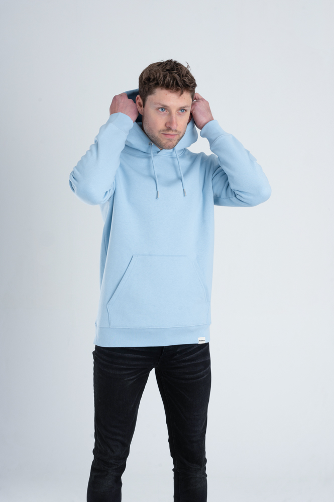 hoodie light blue