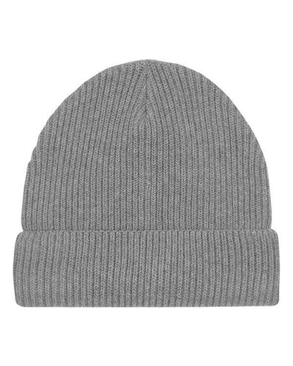 Organic Fisherman Beanie Dark Grey 